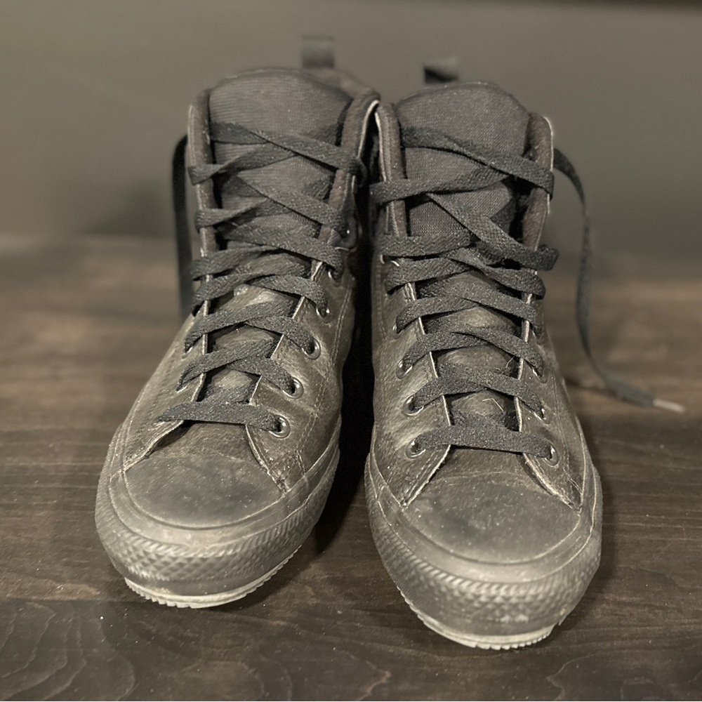 Converse Black High-Top Sneakers